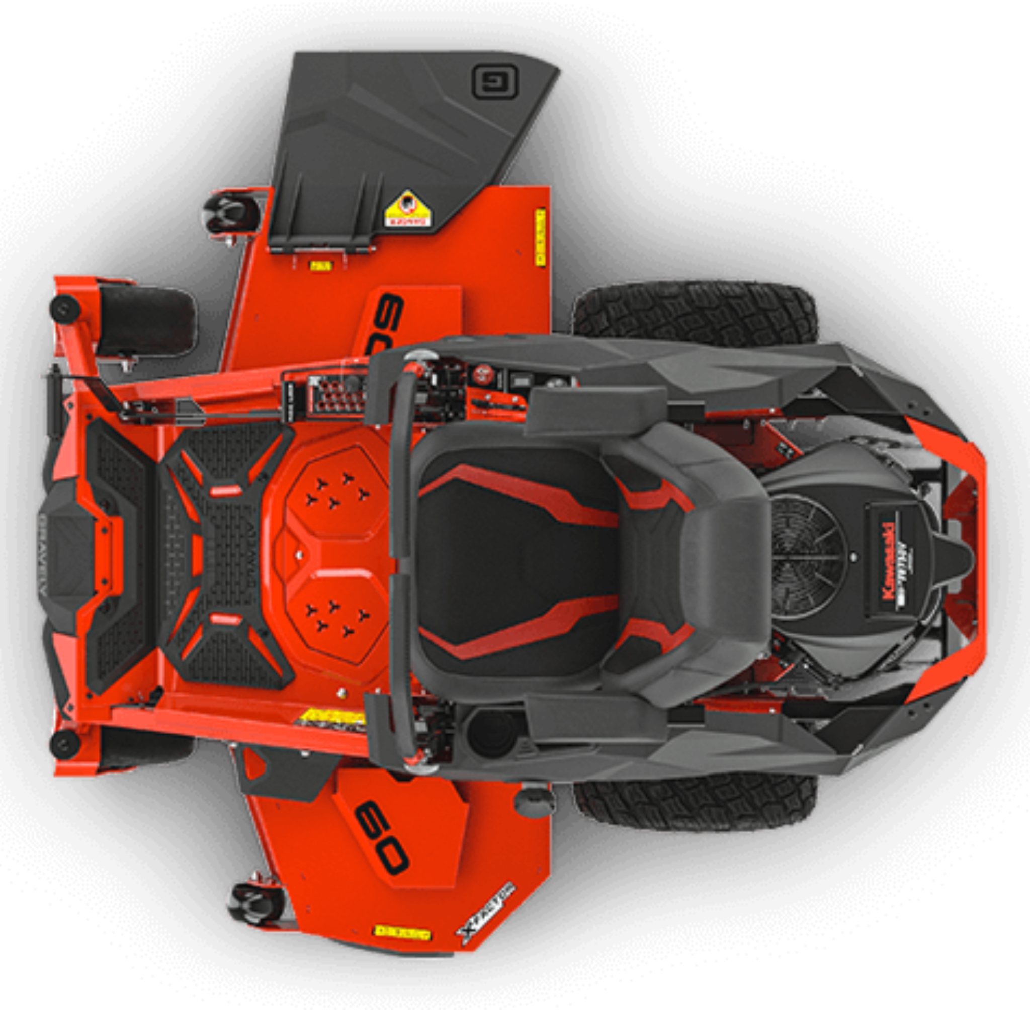 Gravely ZT XL 60 - 24hp Kawasaki FR730V, w/60 Fabricated X-Factor Deck, ZT-2800 Transaxles, Seat Isolation 918016